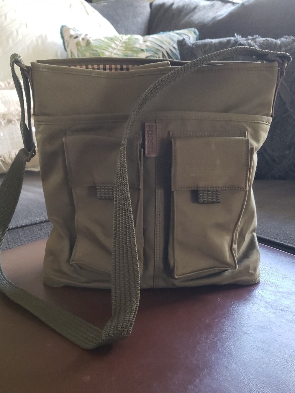 Fossil Explorer Bag Canvas Vegan